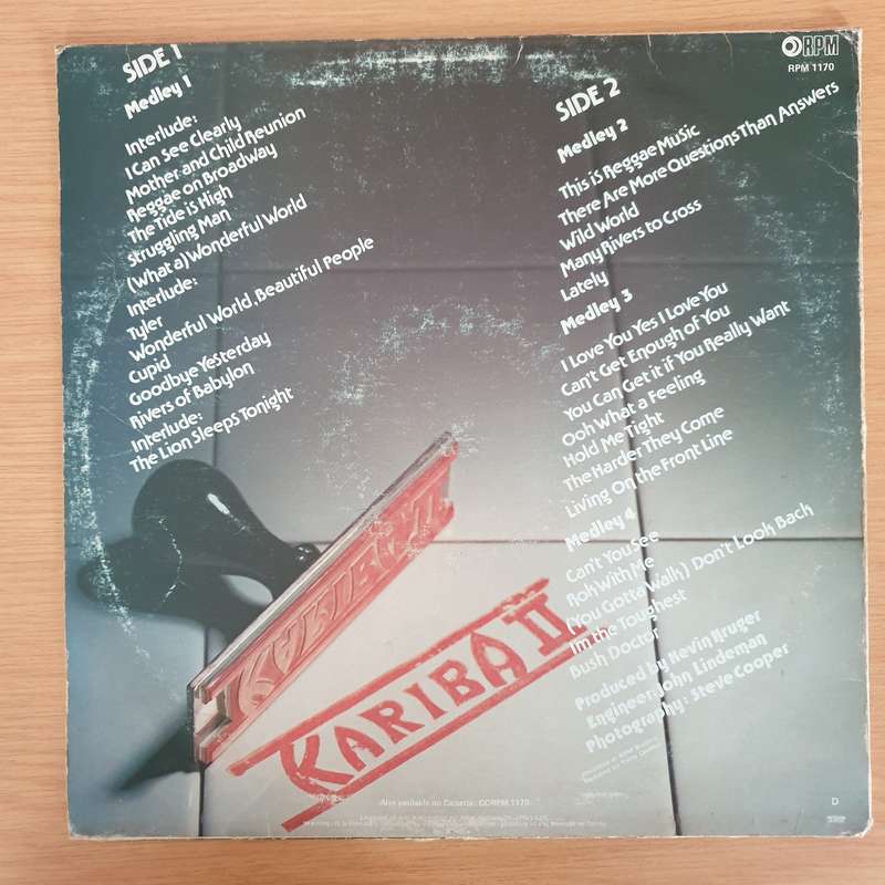 Kariba  Kariba II - Vinyl LP Record - Very-Good+ Quality (VG+)