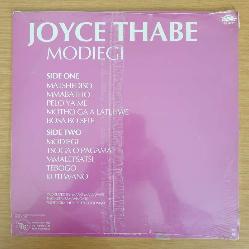 Joyce Thabe  Modiegi -  Vinyl LP Record - Sealed