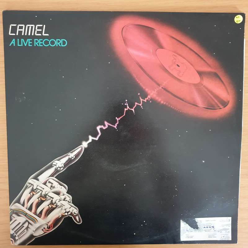 Camel  A Live Record - Double Vinyl LP Record - Very-Good+ Quality (VG+) (verygoodplus)