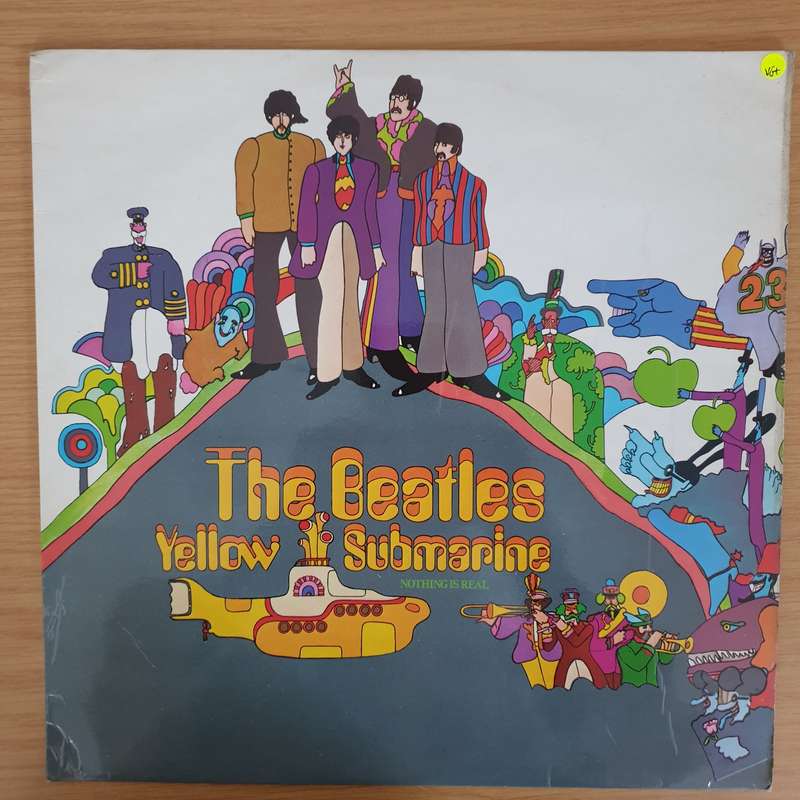 The Beatles  Yellow Submarine - Vinyl LP Record - Very-Good+ Quality (VG+) (verygoodplus)