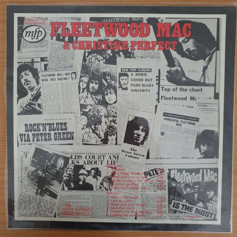Fleetwood Mac  History Of Fleetwood Mac - Vinyl LP Record - Very-Good+ Quality (VG+) (verygood...
