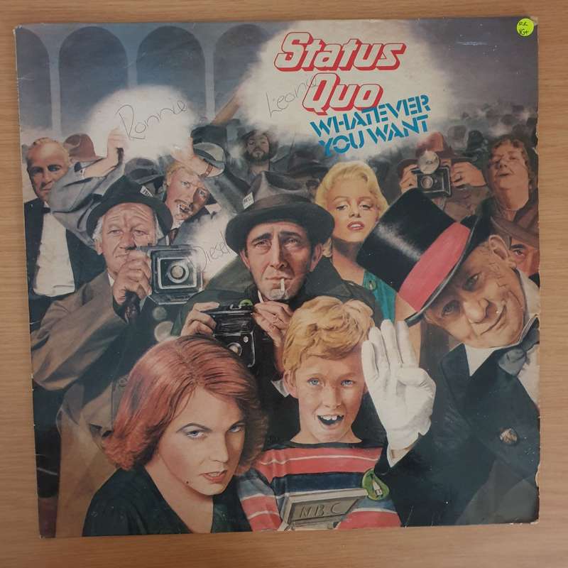 Status Quo  Whatever You Want - Vinyl LP Record - Very-Good+ Quality (VG+) (verygoodplus)