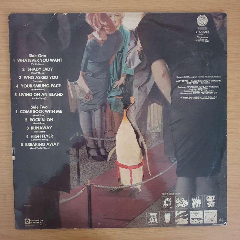 Status Quo  Whatever You Want - Vinyl LP Record - Very-Good+ Quality (VG+) (verygoodplus)