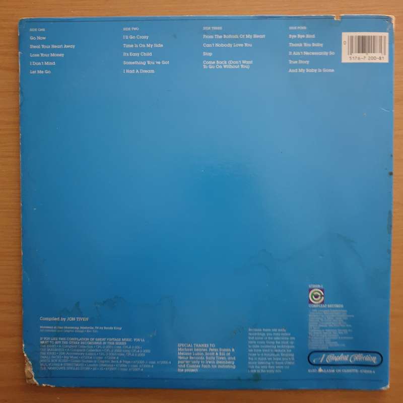 Moody Blues  Early Blues - Double Vinyl LP Record - Very-Good+ Quality (VG+) (verygoodplus)