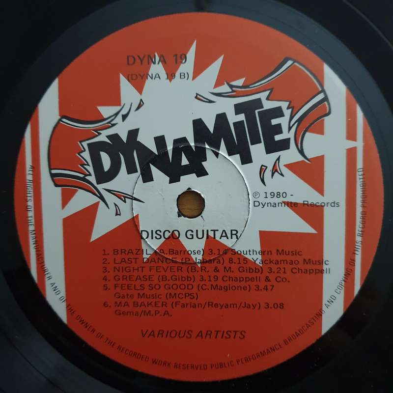 Disco Guitar  - Vinyl LP Record - Very-Good Quality (VG)  (verry)
