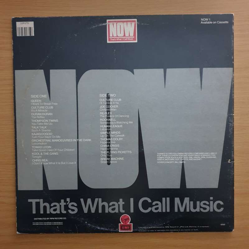 Now That's What I Call Music - Vol 1 - Original Artists - Vinyl LP Record - Very-Good+ Quality (V...