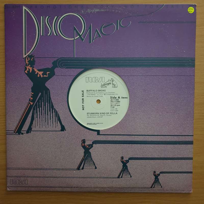 Buffalo Smoke  Stubborn Kind Of Fella - Vinyl LP Record - Very-Good+ Quality (VG+) (verygoodplus)