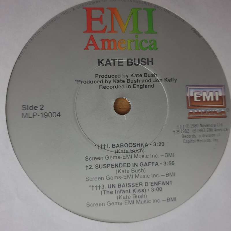 Kate Bush  Kate Bush - Vinyl LP Record - Very-Good+ Quality (VG+) (verygoodplus)