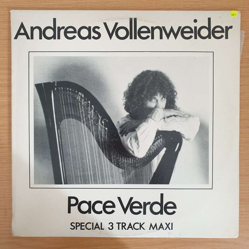 Andreas Vollenweider  Pace Verde Special 3 Track Maxi - Vinyl LP Record - Very-Good+ Quality (...