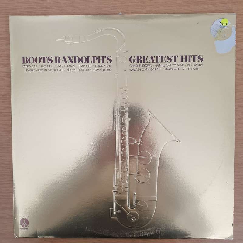 Boots Randolph  Boots Randolph's Greatest Hits - Vinyl LP Record - Very-Good+ Quality (VG+) (v...