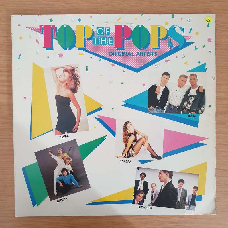 Top of the Pops - Original Artists (Basia, Sandra, Icehouse...)  Vinyl LP Record - Very-Goo...