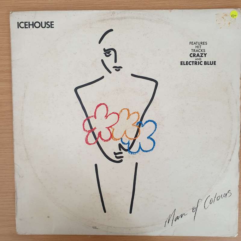 Icehouse  Man Of Colours - Vinyl LP Record - Very-Good+ Quality (VG+) (verygoodplus)