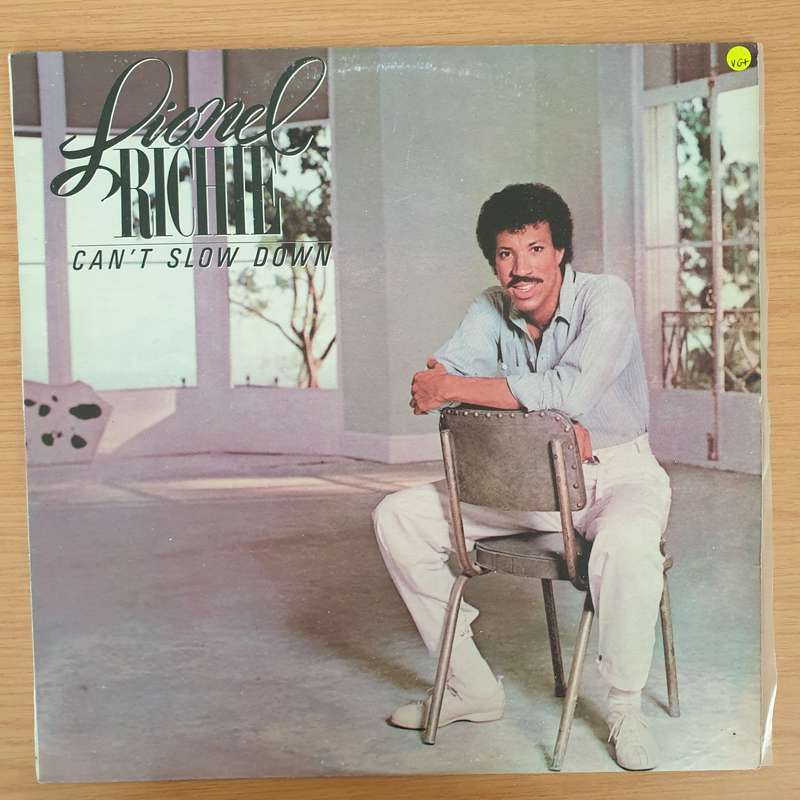 Lionel Richie  Can't Slow Down - Vinyl LP Record - Very-Good+ Quality (VG+) (verygoodplus)