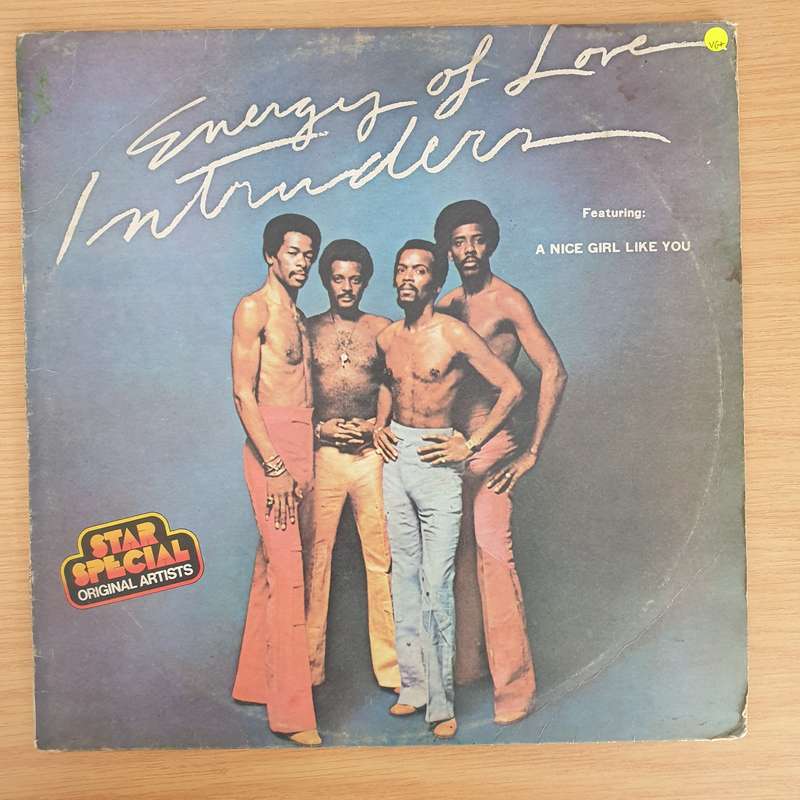 Intruders  Energy Of Love - Vinyl LP Record - Very-Good+ Quality (VG+) (verygoodplus)