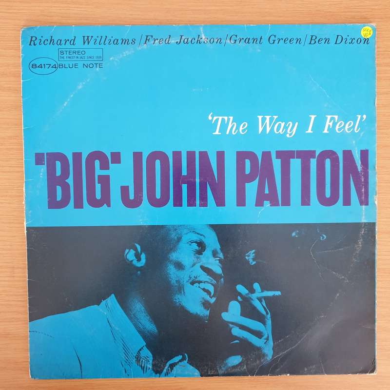 'Big' John Patton  'The Way I Feel' - Vinyl LP Record (VG)