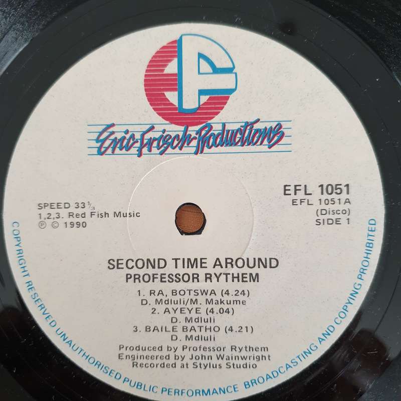 Professor Rhythm (Rythem) - Second Time Around - Vinyl LP Record - Very-Good+ Quality (VG+) (very...