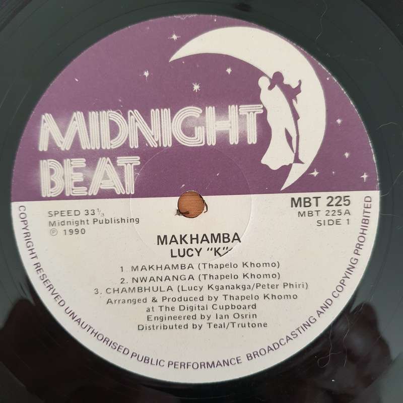 Lucy "K"  Makhambae - Vinyl LP Record - Very-Good+ Quality (VG+) (verygoodplus)