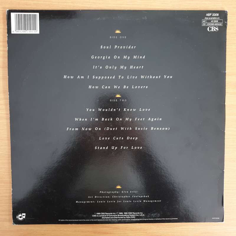 Michael Bolton  Soul Provider - Vinyl LP Record - Very-Good Quality (VG)  (verry)