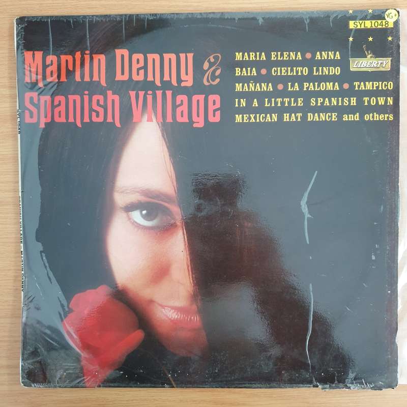 Martin Denny  Spanish Village - Vinyl LP Record - Very-Good+ Quality (VG+) (verygoodplus)