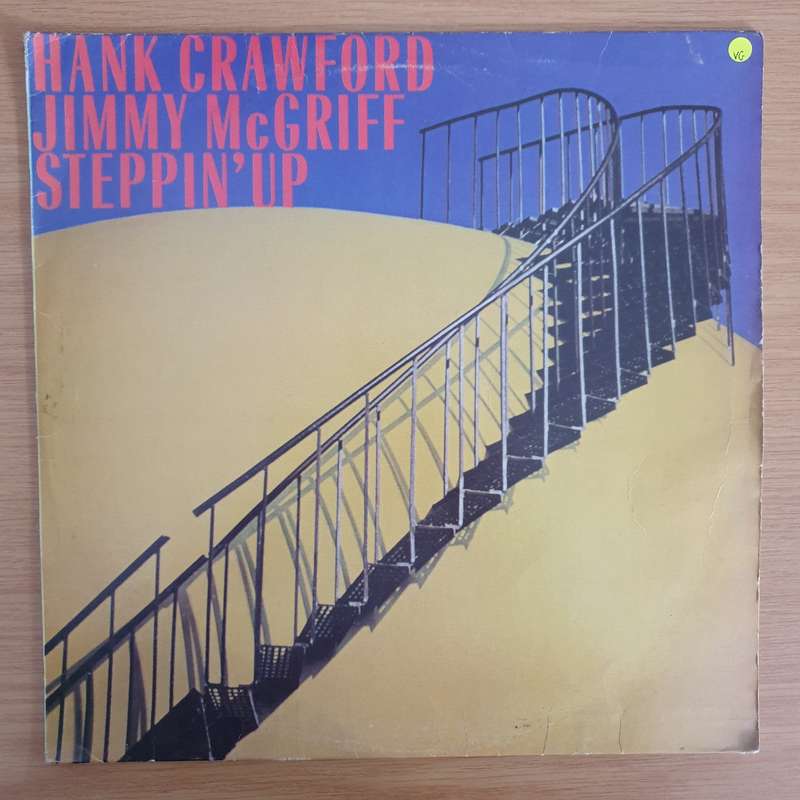 Hank Crawford / Jimmy McGriff  Steppin' Up - Vinyl LP Record - Very-Good Quality (VG)  (verry)
