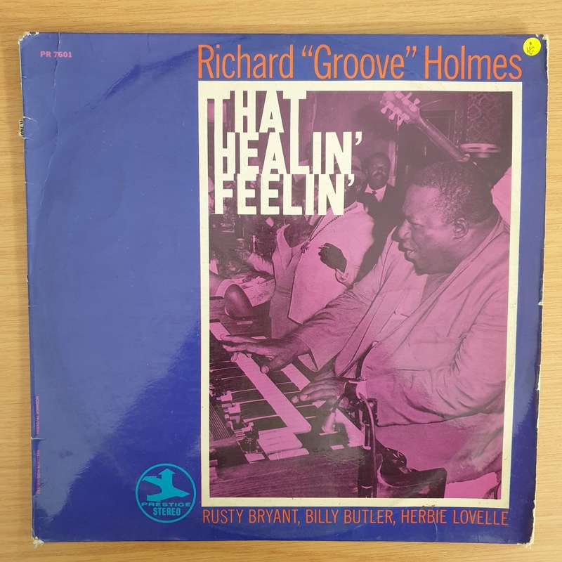 Richard "Groove" Holmes  That Healin' Feelin' - Vinyl LP Record - Very-Good Quality (VG)  (verry)