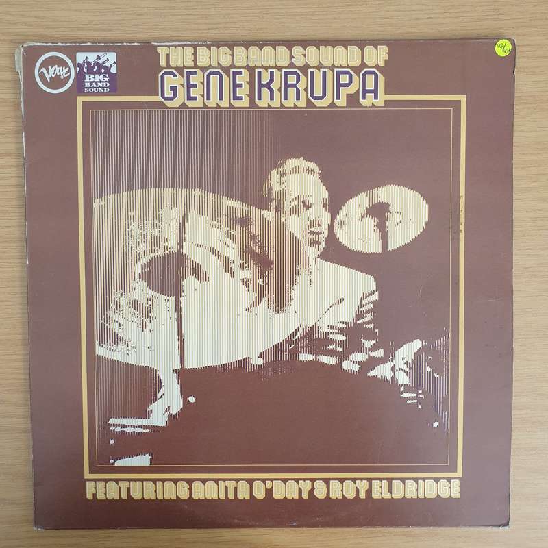 Gene Krupa  The Big Band Sound Of Gene Krupa' - Vinyl LP Record - Very-Good Quality (VG/VG+)  ...