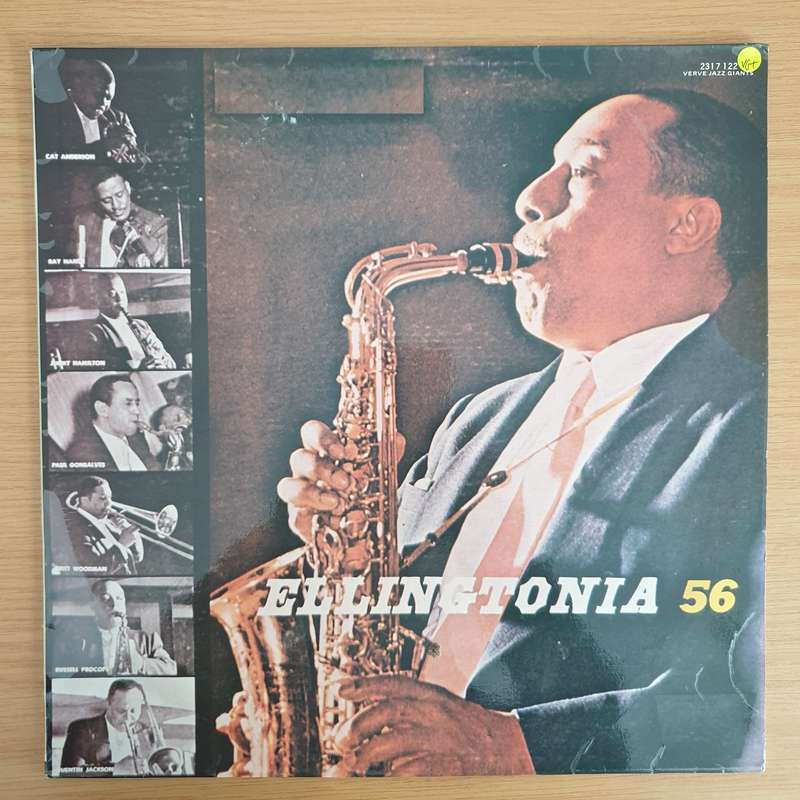 Ellingtonia '56 - Johnny Hodges  Ellingtonia '56 - Vinyl LP Record - Very-Good+ Quality (VG+) ...