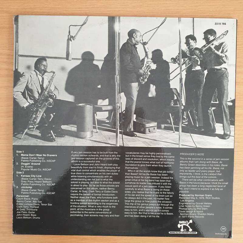 Count Basie  Basie Jam #3 - Vinyl LP Record - Very-Good+ Quality (VG+) (verygoodplus)