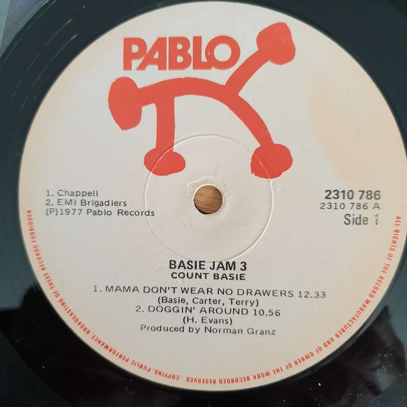 Count Basie  Basie Jam #3 - Vinyl LP Record - Very-Good+ Quality (VG+) (verygoodplus)