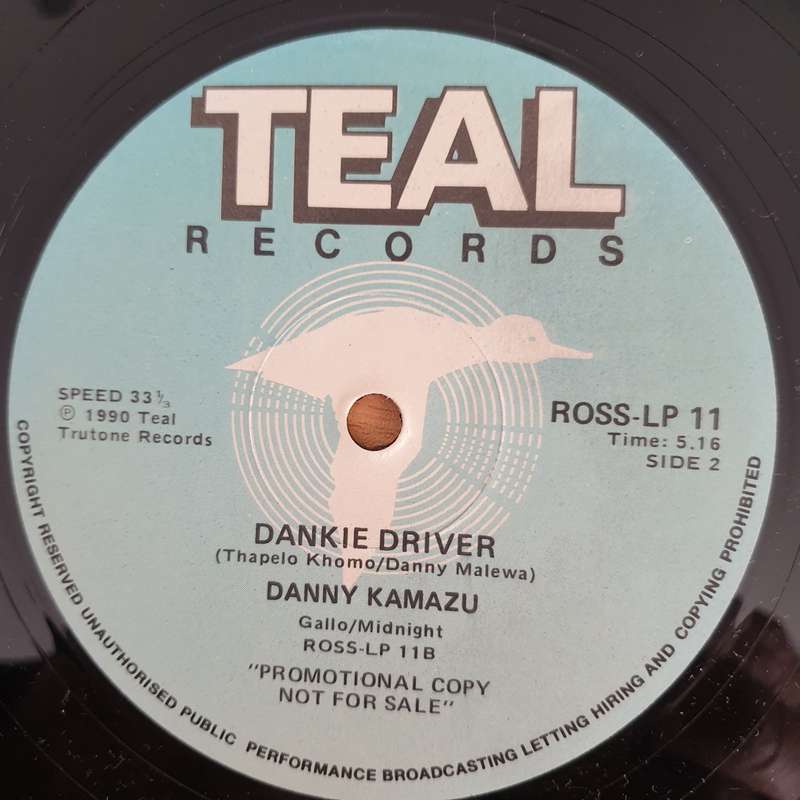 Danny Kamazu  Dankie Driver (Rare) - Vinyl LP Record - Very-Good+ Quality (VG+) (verygoodplus)