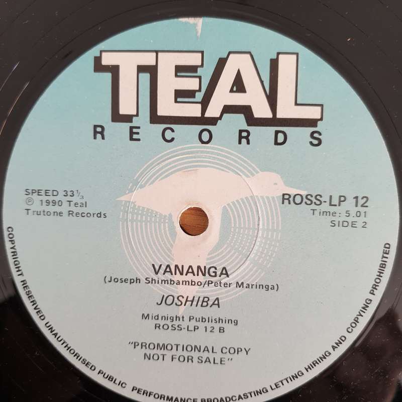 Joshiba  Vananga - Vinyl LP Record - Very-Good+ Quality (VG+) (verygoodplus)