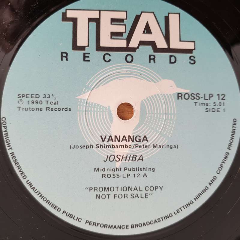 Joshiba  Vananga - Vinyl LP Record - Very-Good+ Quality (VG+) (verygoodplus)