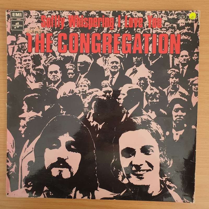 The Congregation  Softly Whispering I Love You - Vinyl LP Record  (VG)