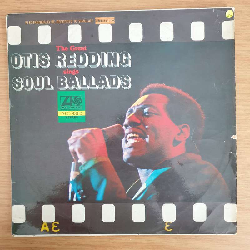 Otis Redding  The Great Otis Redding Sings Soul Ballads - Vinyl LP Record - Very-Good+ Quality...