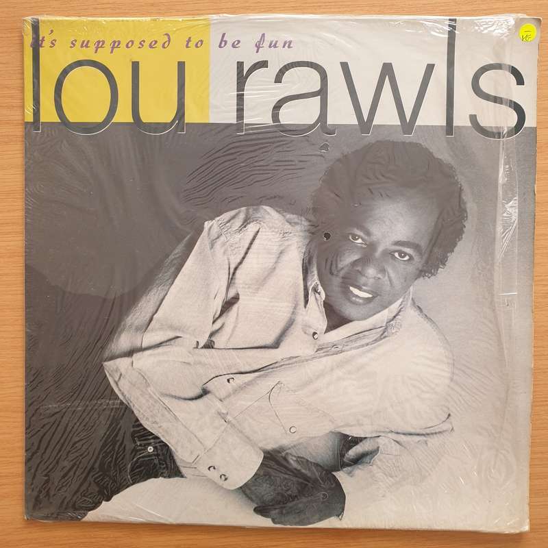 Lou Rawls  It's Supposed To Be Fun - Vinyl LP Record - Very-Good- Quality (VG-) (minus)