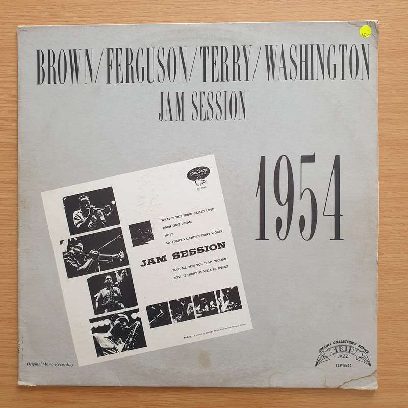 Brown / Ferguson / Terry / Washington  Jam Session - Vinyl LP Record - Very-Good+ Quality (VG+...