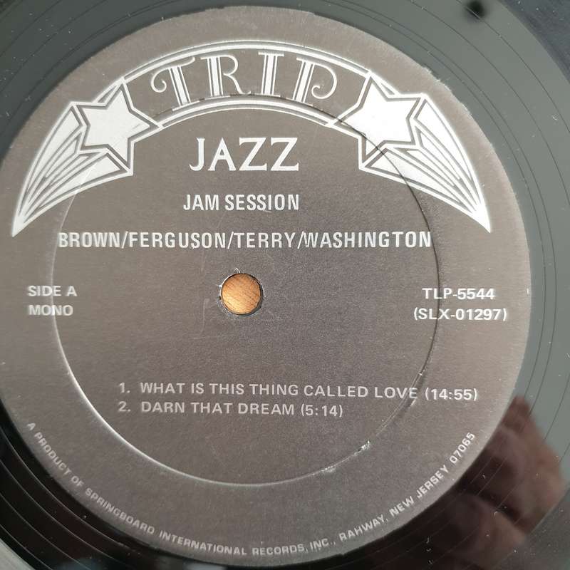 Brown / Ferguson / Terry / Washington  Jam Session - Vinyl LP Record - Very-Good+ Quality (VG+...