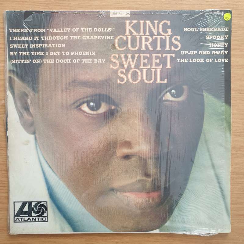 King Curtis  Sweet Soul  - Vinyl LP Record - Very-Good Quality (VG)  (verry)