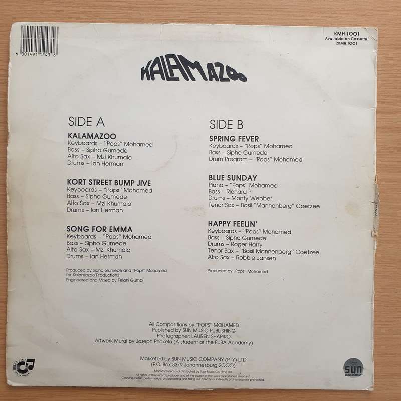 Kalamazoo  Kalamazoo (Pops Mohamed) - Vinyl LP Record - Very-Good- Quality (VG-) (minus)