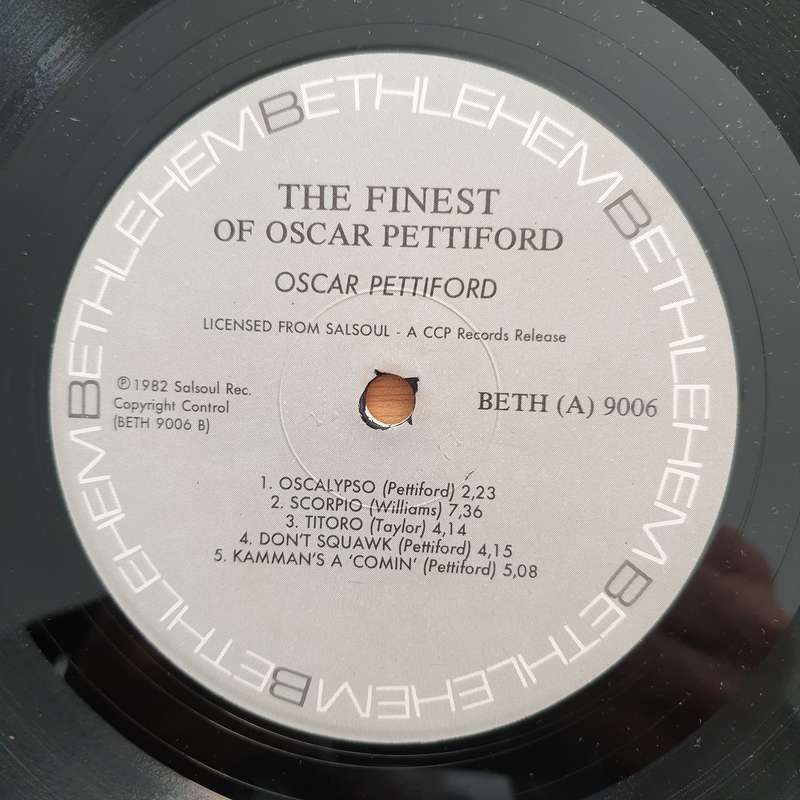 Oscar Pettiford  The Finest Of Oscar Pettiford  - Vinyl LP Record - Very-Good- Quality (VG-) (...
