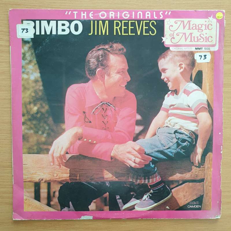 Jim Reeves  Bimbo - Vinyl LP Record - Very-Good+ Quality (VG+) (verygoodplus)