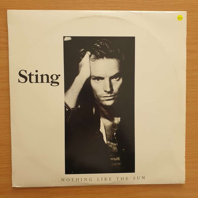 Sting  Nothing Like The Sun  Vinyl LP Record - Very-Good+ Quality (VG+)