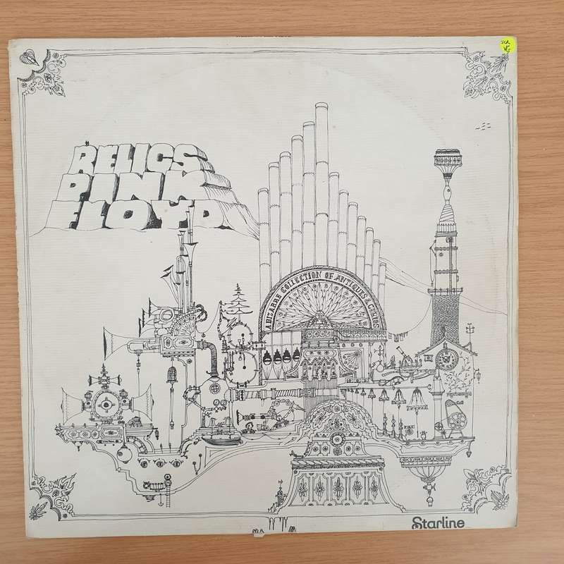 Pink Floyd  Relics (UK)  - Vinyl LP Record - Very-Good Quality (VG)  (verry)