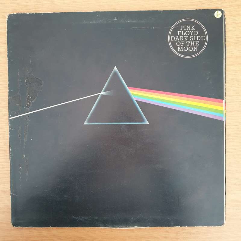 Pink Floyd  The Dark Side Of The Moon (upside down triangle) - Vinyl LP Record - Very-Good ...