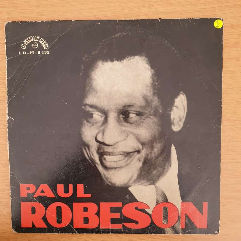 Paul Robeson  Recital - Vinyl LP Record - Very-Good- Quality (VG-) (minus)