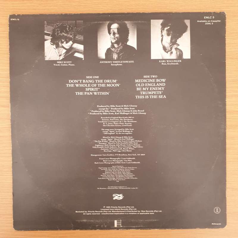 The Waterboys  This Is The Sea - Vinyl LP Record - Very-Good- Quality (VG-) (minus)