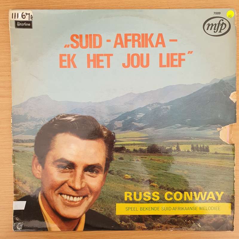 Russ Conway - Suid Afrika - Ek Het Jou Lief - Vinyl LP Record - Very-Good Quality (VG)  (verry)