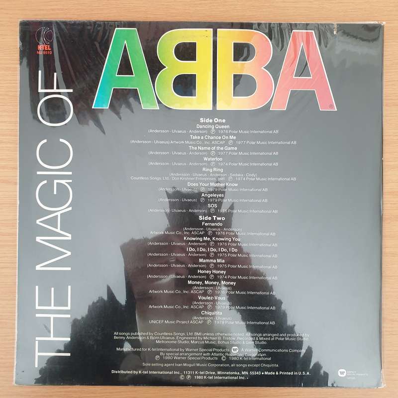 ABBA  The Magic Of ABBA - Vinyl LP Record - Very-Good+ Quality (VG+) (verygoodplus)