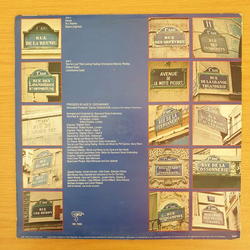 Paris Connection  Paris Connection Vinyl LP Record - Very-Good+ Quality (VG+) (verygoodplus)