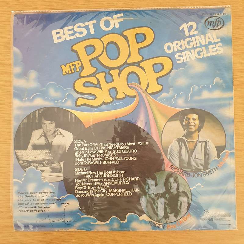Pop Shop - Best Of  - Vinyl LP Record - Very-Good+ Quality (VG+) (verygoodplus)